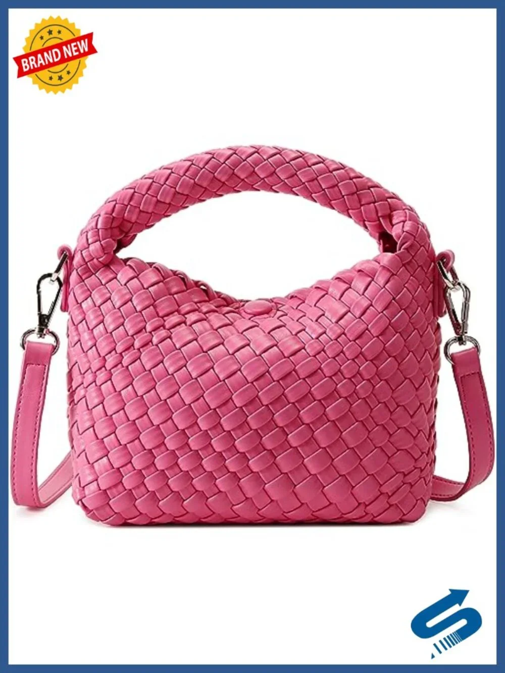 Handmade Mini Hobo Tote Bag Crossbody Handbag Travel Beach